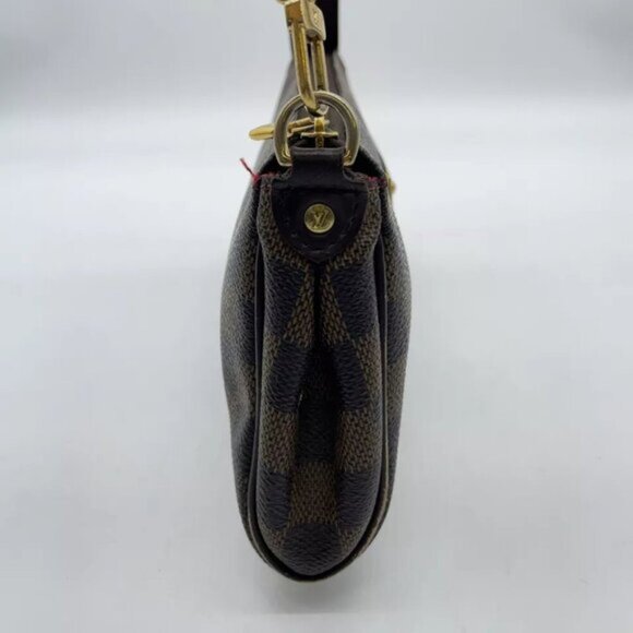 Louis Vuitton Damier Ebene Eva Shoulder Bag W/box - Picture 6 of 16